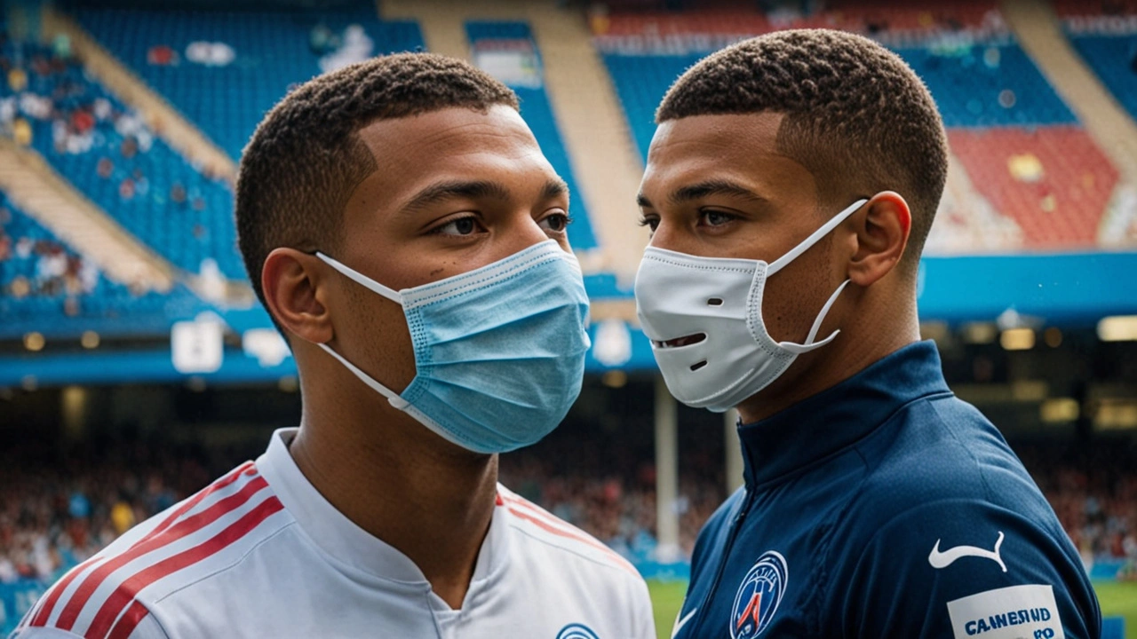 Kylian Mbappé May Debut for Real Madrid Wearing Protective Mask - Deschamps