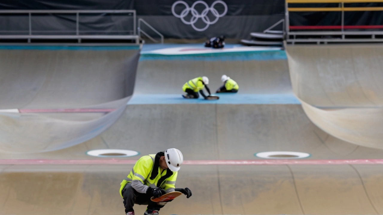 Rain Delays Men’s Street Skateboarding Event at 2024 Paris Olympics