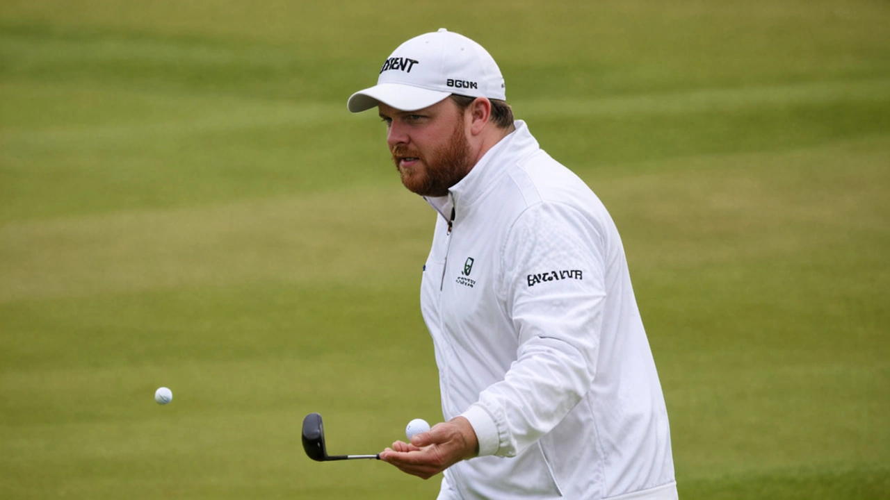 Shane Lowry Leads After Daniel Brown's Historic Start at British Open
