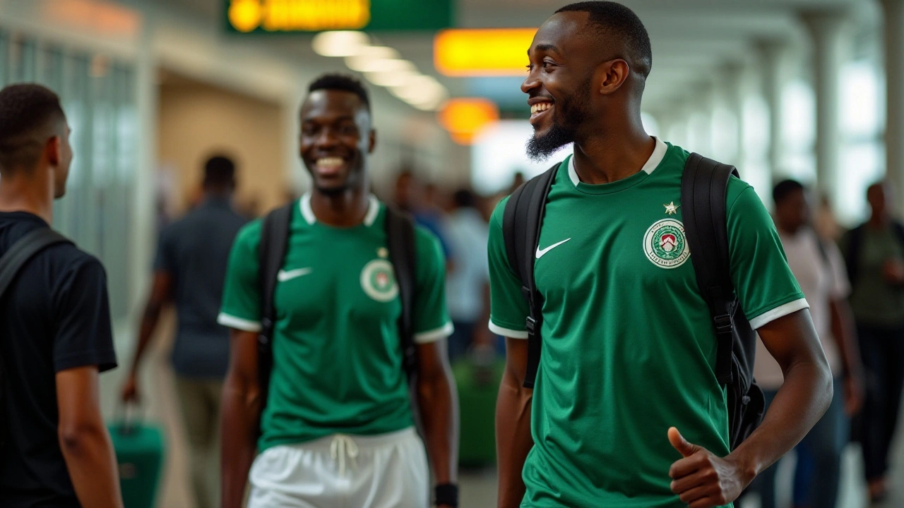 AFCON 2025 Qualifiers: Super Eagles Arrive in Abidjan for Crucial Matches