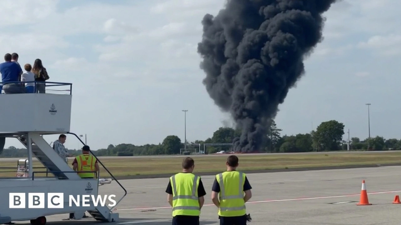 Southend Airport Plane Crash: Medical Transport Mission Ends in Tragedy, All Flights Suspended