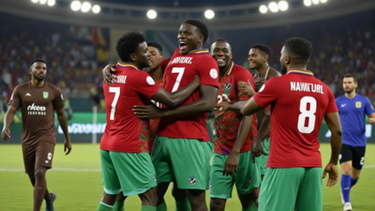 Namibia shocks Tunisia 1-0 with Hotto’s 88th‑minute winner at AFCON